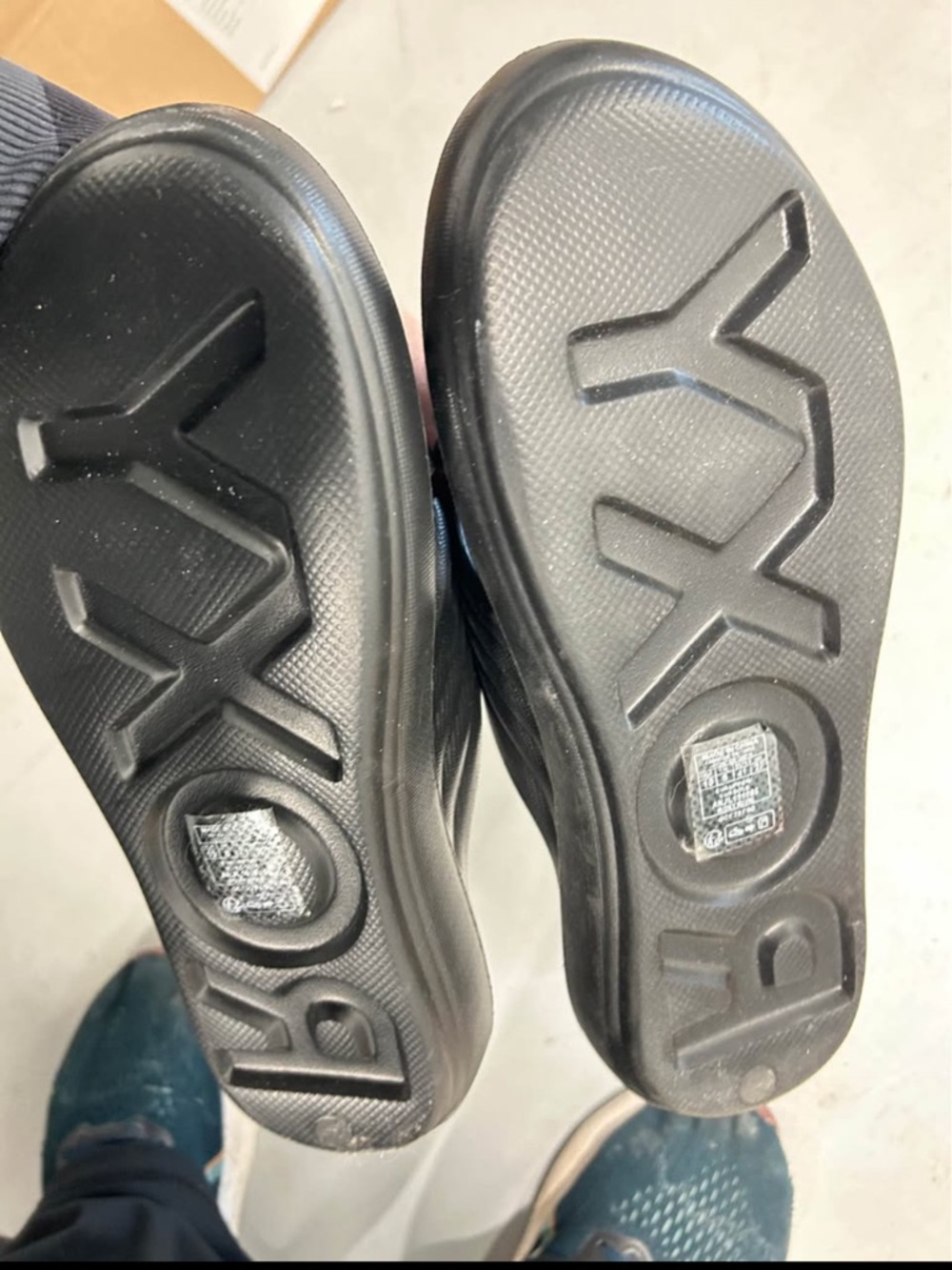 NWT- Roxy Rivie Slide Sandals in Size 10 - Picture 2 of 4